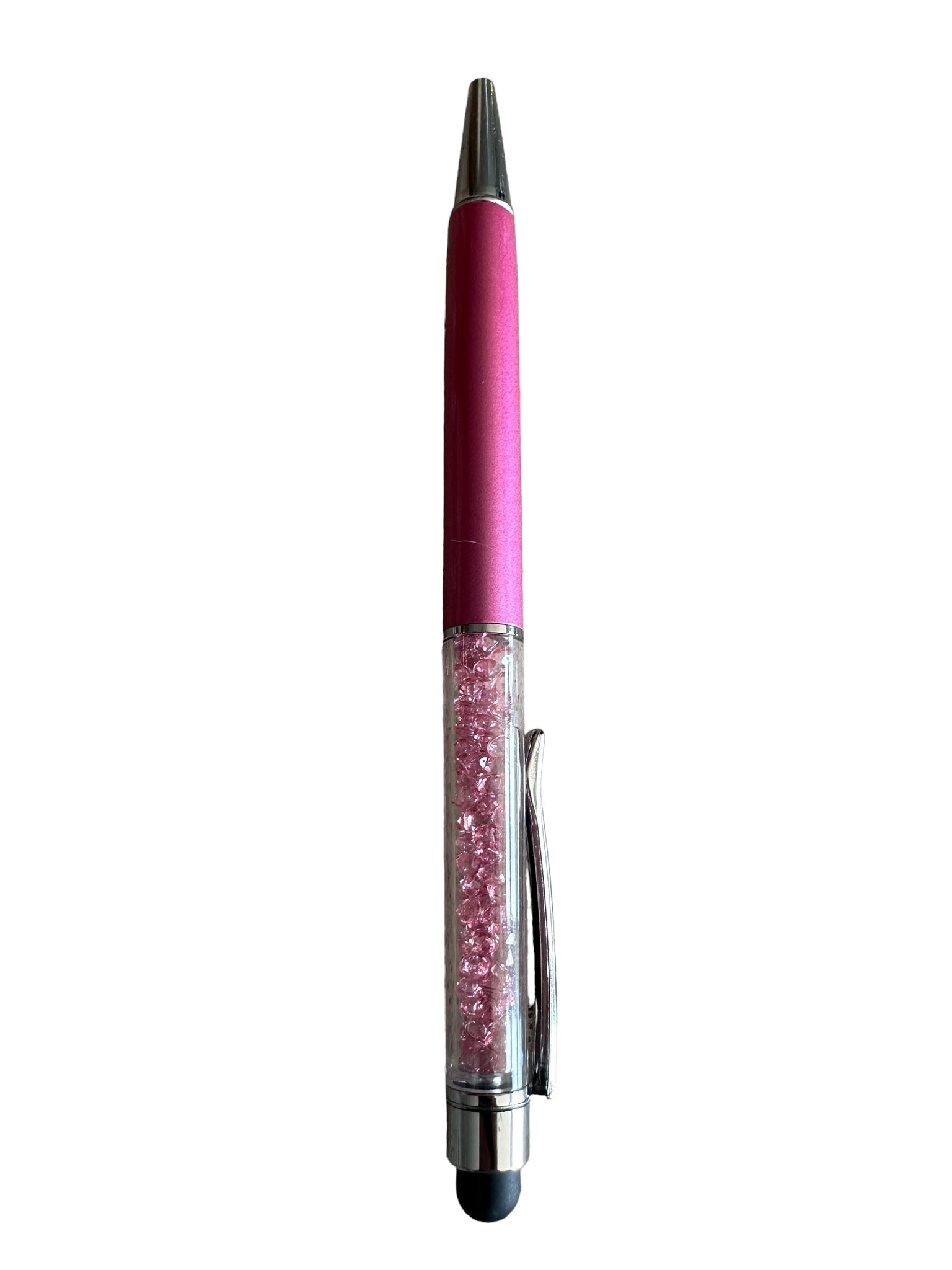 Glitterpenner med stylus funksjon flere farger.