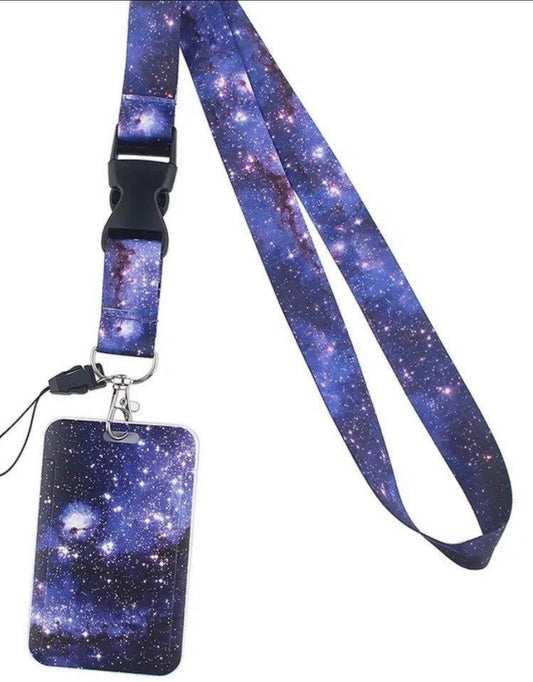 ID card holder starry sky