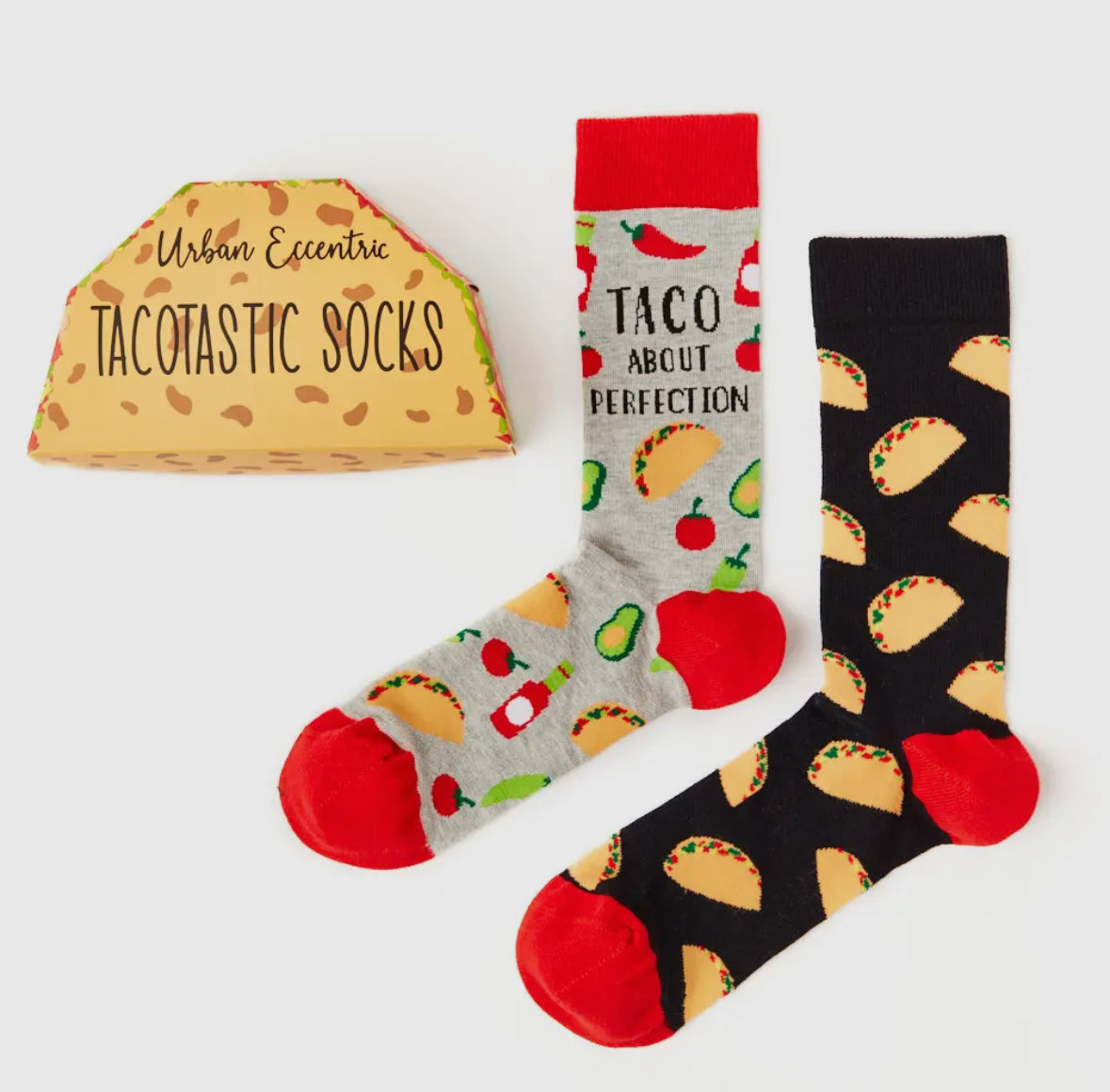 Taco sokker gavesett 2 pack