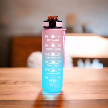 Motivation bottle pink/blue